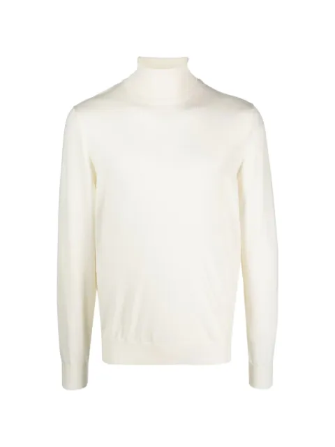 Barba roll-neck knitted sweater Neutrals 1429055557