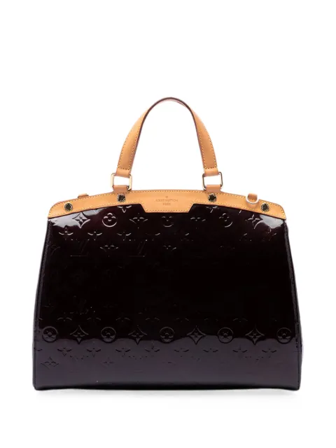 Louis Vuitton Pre-Owned 2014 Monogram Vernis Brea GM satchel Purple 738I9FSNGR2VSYCM