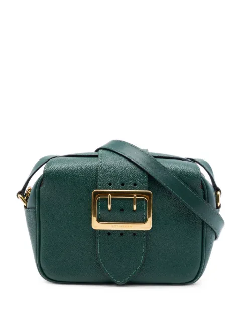 Burberry Pre-Owned 2000-2017 Small Soft Grained Calfskin Buckle crossbody bag Green ZVJ99XTPXKDIXEZM