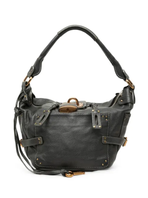 Chloé Pre-Owned 2006 Leather Paddington shoulder bag Grey 3TYPHY2Y8K0QPO82