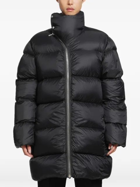 Rick Owens Turtle padded down coat Black RU02F4791NPD3