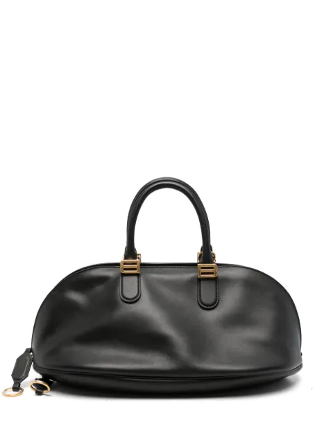 Balenciaga Bolero bowling bag medium in black Black 8680742ACJS
