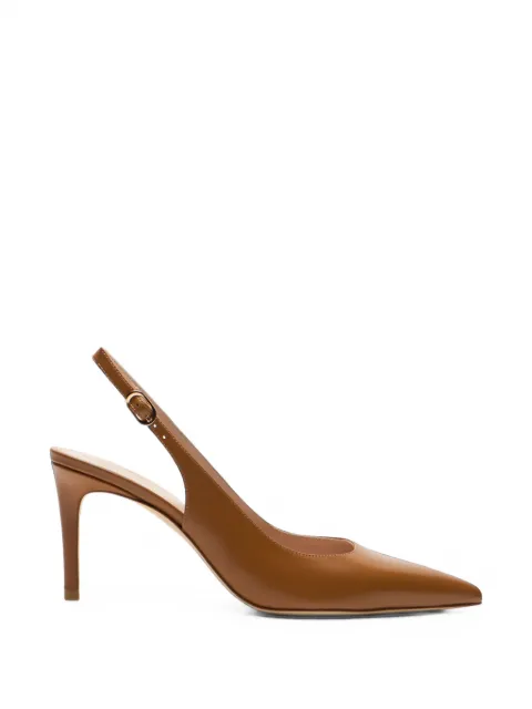 Stuart Weitzman Stuart Power slingback pumps Brown SK668SMOYVY