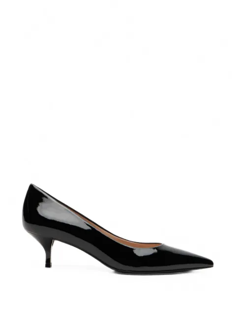 Stuart Weitzman Stuart Power pointed-toe pumps Black SJ944PATBLK