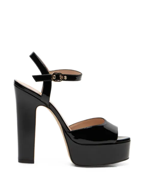Stuart Weitzman Reade platform sandals Black SO223PATBLK