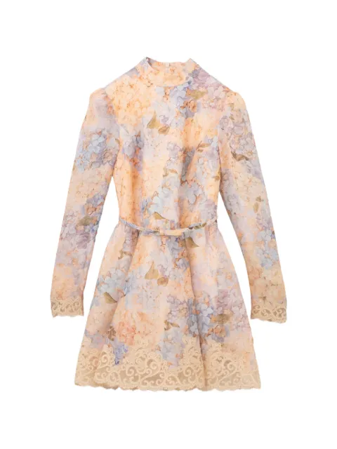 ZIMMERMANN Valiant mini dress Blue ZMMDS0262DFXRBLZ001