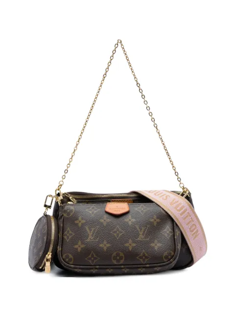 Louis Vuitton Pre-Owned 2021 Monogram Multi Pochette Accessoires satchel Brown QA9ZG86SITNZBH5Z