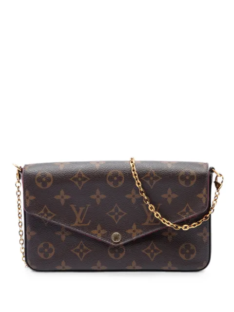 Louis Vuitton Pre-Owned 2020 Monogram Pochette Felicie crossbody bag Brown ITOAKSCP3FGWER3B