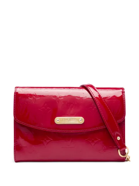Louis Vuitton Pre-Owned 2008 Monogram Vernis Bel Air Pochette crossbody bag Red CW2QKT7N4RW790W6
