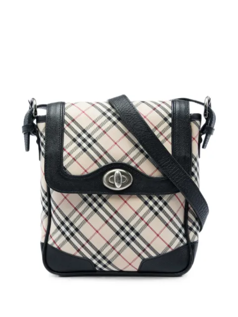 Burberry Pre-Owned 2000-2017 Nova Check Canvas crossbody bag Black IK9497BIH2P24OB0
