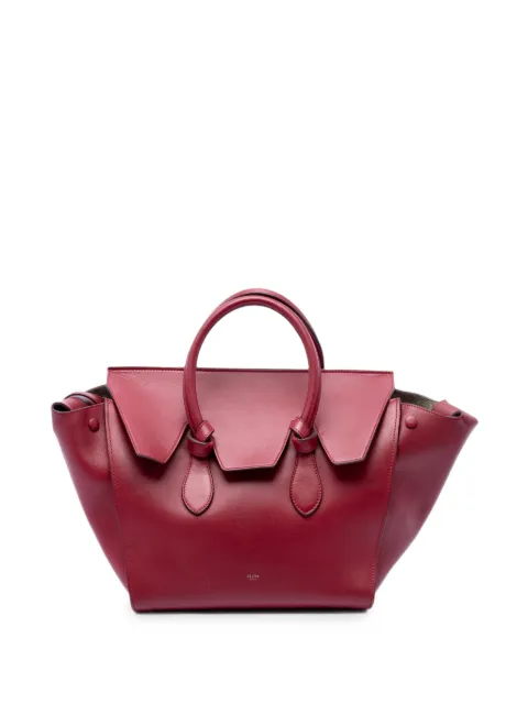 Celine Pre-Owned 2013 Small Leather Tie tote bag Red EOIQCYGCOPD46NMN