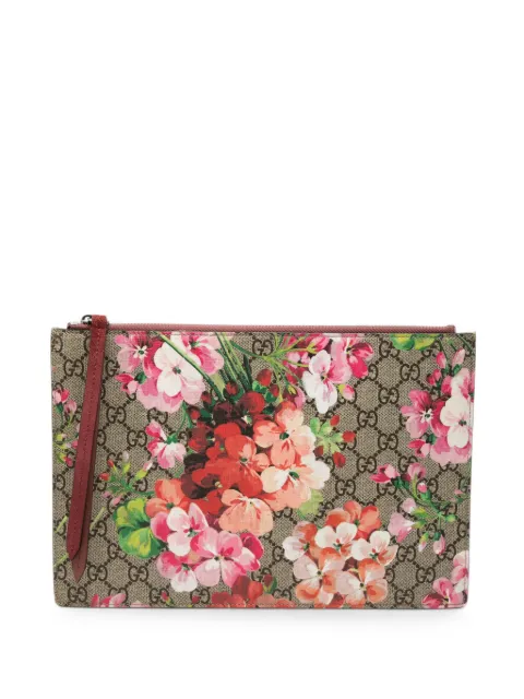 Gucci Pre-Owned 2000-2015 GG Supreme Blooms clutch bag Neutrals GYE6CLG721ZFBKEH