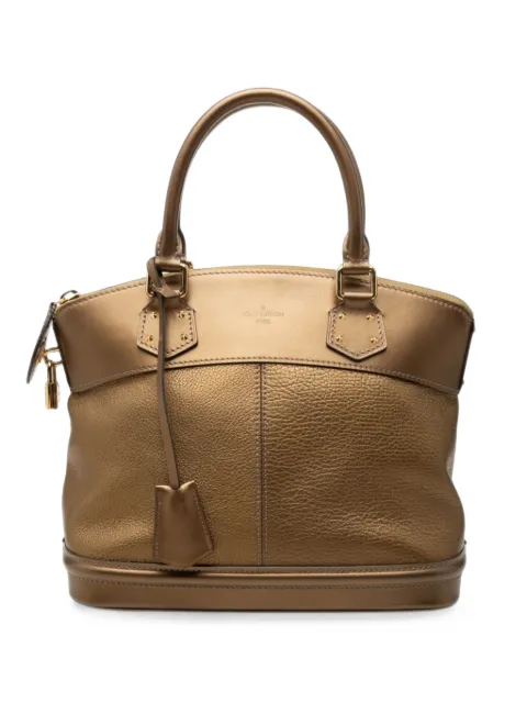 Louis Vuitton Pre-Owned 2008 Suhali Lockit PM handbag Brown GVBCF08132H7KF85