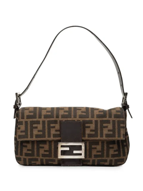 Fendi Pre-Owned 20th Century Zucca Canvas Baguette shoulder bag Brown BTJMDPOIRZY80IZD