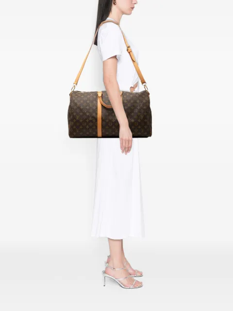 Louis Vuitton Pre-Owned 2000 Monogram Keepall Bandouliere 50 travel bag Brown 9Z8L60Q23CNFZ1CO