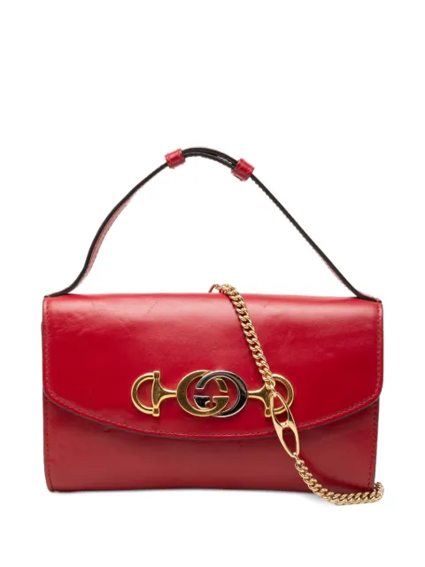 Gucci Pre-Owned 2000-2015 Mini Calfskin Zumi satchel Red 8VXZ3A5ISZ79RGA9