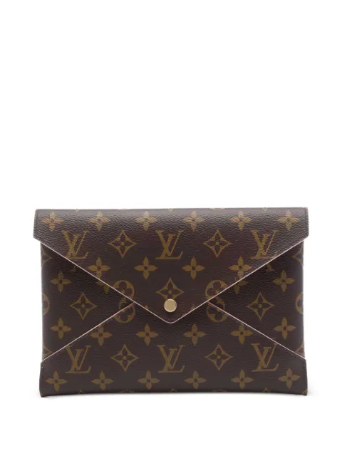 Louis Vuitton Pre-Owned 2019 Monogram Pochette Kirigami GM clutch bag Brown 569TFBO21KHQA4X8