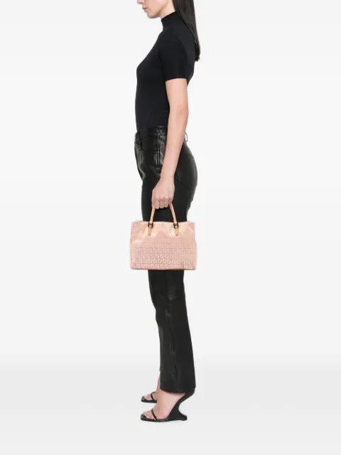 Fendi Pre-Owned 2000-2010 Zucchino Canvas tote bag Pink Z24TNLXPXA68FDYM