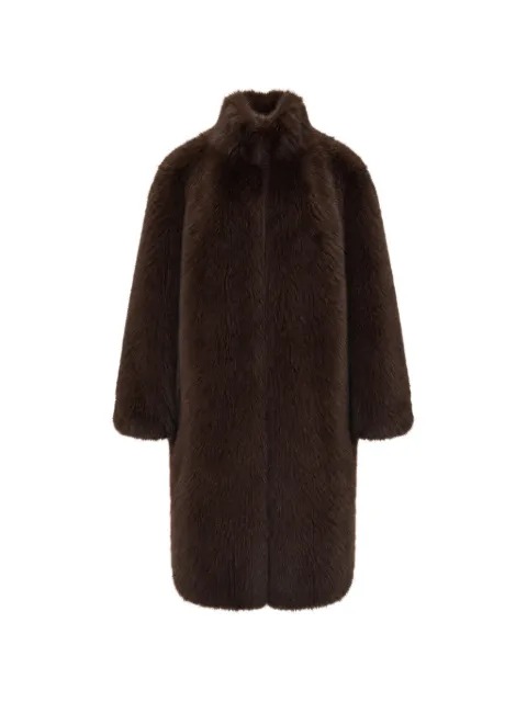LIU JO faux-fur coat Brown WF6205E1136