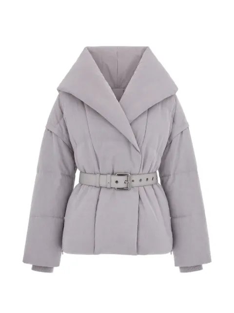 Patrizia Pepe hooded puffer jacket Grey 8O0195C0237
