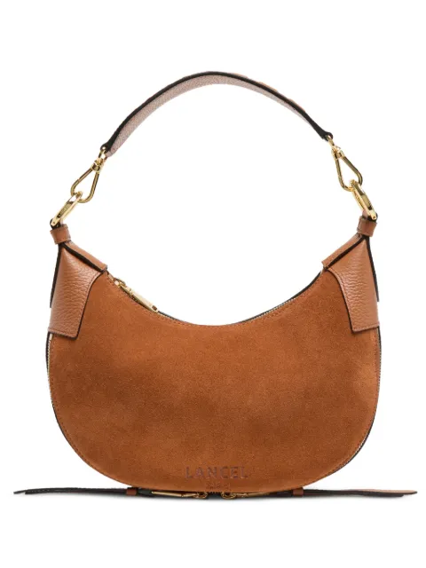 Lancel small Origami zip-detail shoulder bag Brown A1427920TU