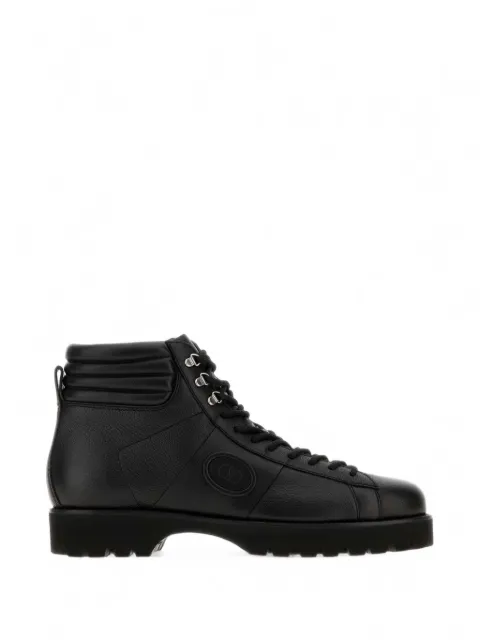 Valentino Garavani VLogo Signature leather boots Black YS0N91IBM