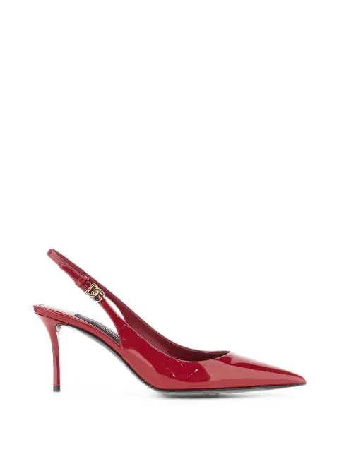 Dolce & Gabbana DG logo slingback pumps Red CG1055A1471