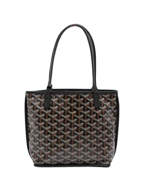 Goyard Pre-Owned 2023 Mini Goyardine Reversible Anjou tote bag Black WGEXVIRP9UHUN80U