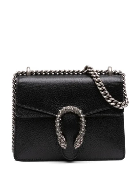 Gucci Pre-Owned 2016-2026 Small Calfskin Dionysus crossbody bag Black U0QX2XG1KKM5CL2I