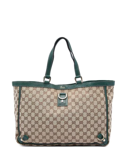 Gucci Pre-Owned 2000-2015 GG Canvas Abbey D Ring tote bag Neutrals ST4Z6Q87U3IN67AM