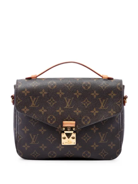 Louis Vuitton Pre-Owned 2018 Monogram Pochette Metis satchel Brown O2D0CCDAMY5UME66