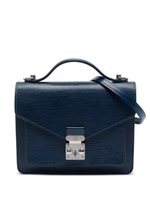 Louis Vuitton Pre-Owned 1990-2010 Epi Monceau BB satchel Blue K9OT9VZDJHTAFK23