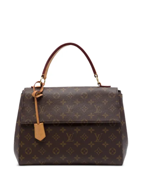 Louis Vuitton Pre-Owned 2016 Monogram Cluny MM satchel Brown 6ZY38AF1WTYL2HBY