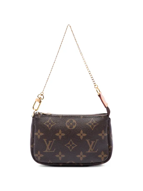Louis Vuitton Pre-Owned 2020 Monogram Mini Pochette Accessoires handbag Brown 6B6CE1L9QPOH65RE
