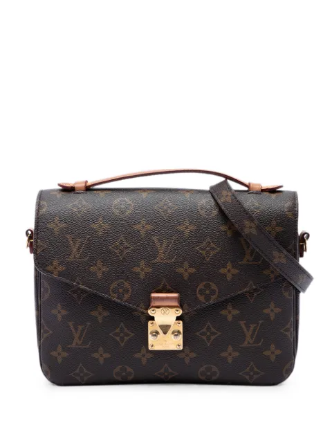 Louis Vuitton Pre-Owned 2020 Monogram Pochette Metis satchel Brown 52QNCZDQBSFN77DK