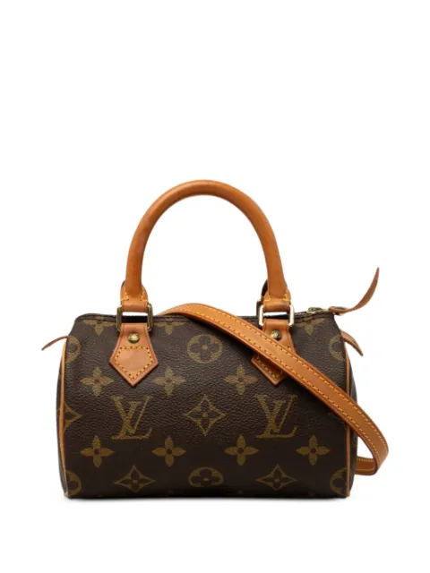 Louis Vuitton Pre-Owned 1995 Monogram Nano Speedy Bandouliere satchel Brown ZS2MVMKKNY448M8W