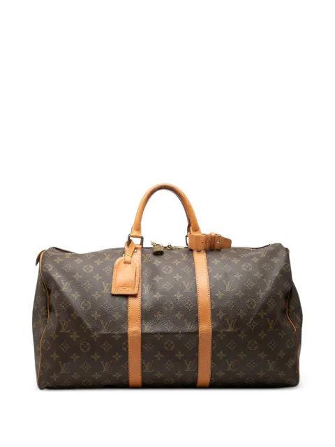 Louis Vuitton Pre-Owned 1993 Monogram Keepall 50 travel bag Brown N9M5PPLNYB69RENP