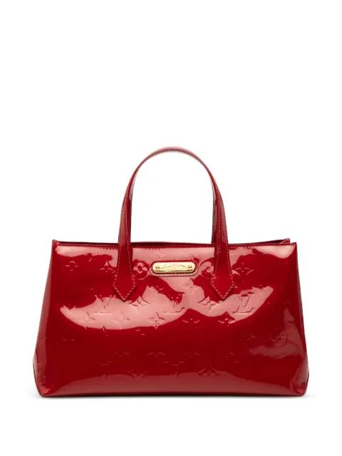 Louis Vuitton Pre-Owned 2010 Monogram Vernis Wilshire PM handbag Red L4A9Y6JAXXFAQFJC