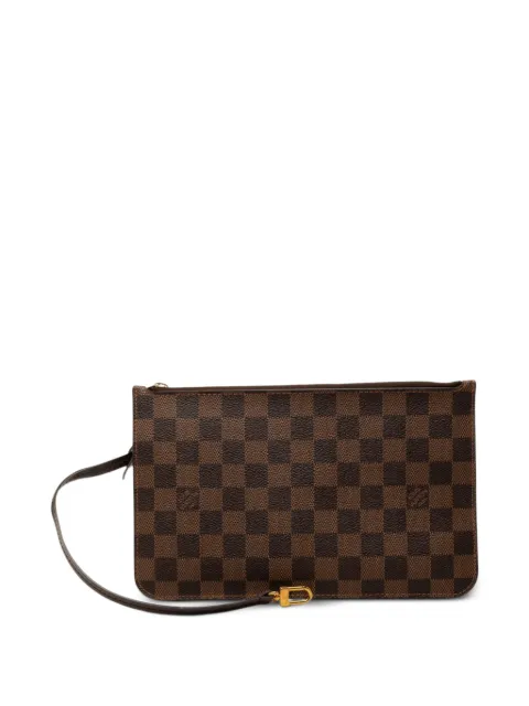 Louis Vuitton Pre-Owned 2017 Damier Ebene Neverfull MM pouch Brown 0HQKOP23TSDEHI9R