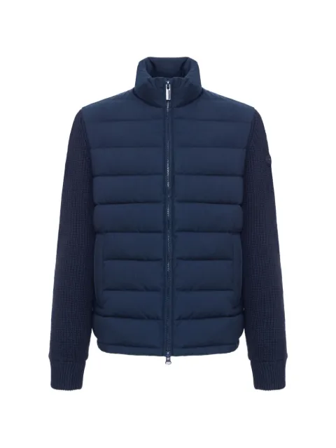 Colmar knit-sleeve quilted jacket Blue 110000061JI
