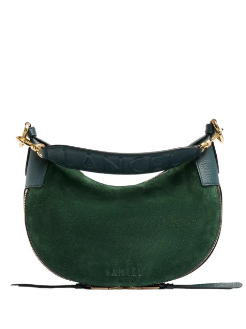 Lancel small Origami suede shoulder bag Green A14279H8TU