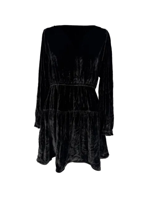 Ulla Johnson Audrey tiered mini dress Black RFCPUGBCL782555W