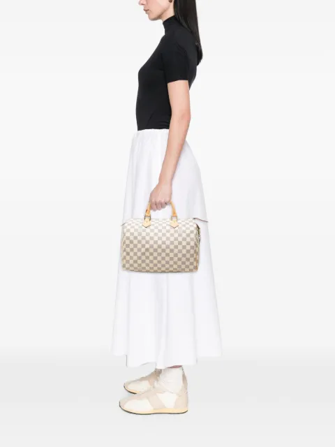 Louis Vuitton Pre-Owned 2019 Damier Azur Speedy 30 boston bag White X1YPUPCPV9S2LNBI