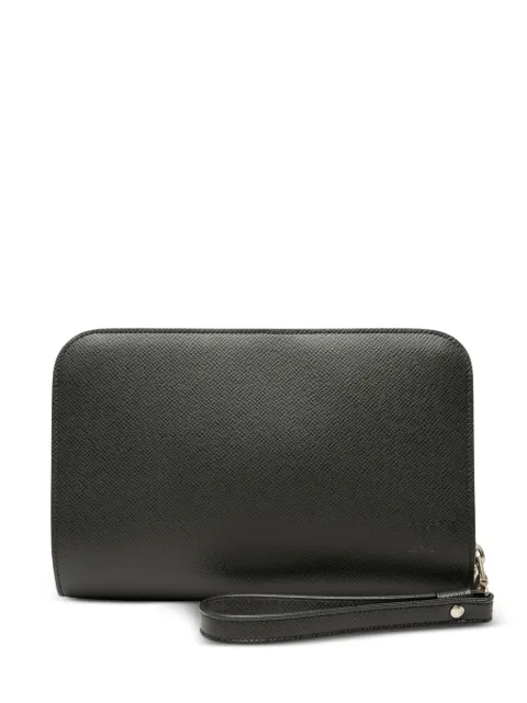 Louis Vuitton Pre-Owned 2004 Taiga Pochette Baikal clutch bag Black MRHQCAGUR7HFFXAI