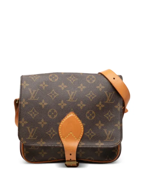 Louis Vuitton Pre-Owned 1988 Monogram Cartouchiere MM crossbody bag Brown NSGQWPH4OWQMBBWX