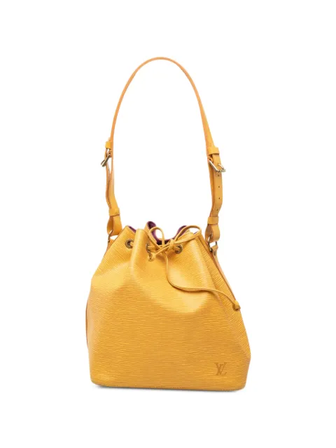 Louis Vuitton Pre-Owned 1995 Epi Petit Noe bucket bag Yellow HA7J4LOIOMEPW7VN