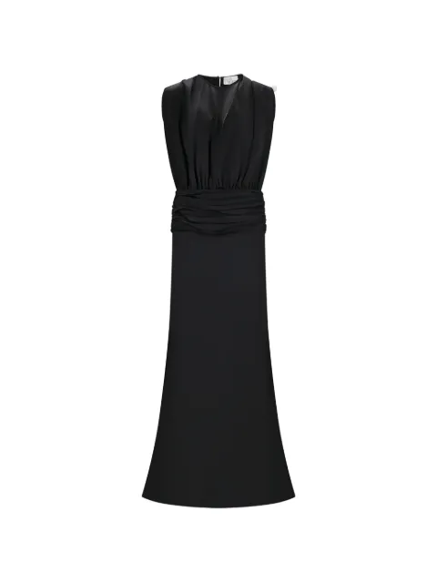 Giuseppe Di Morabito crystal-embellished ruched maxi dress Black 07PFDR528X16707