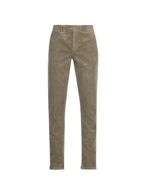 Sartoria Tramarossa corduroy-effect chinos Brown LUISV0050299