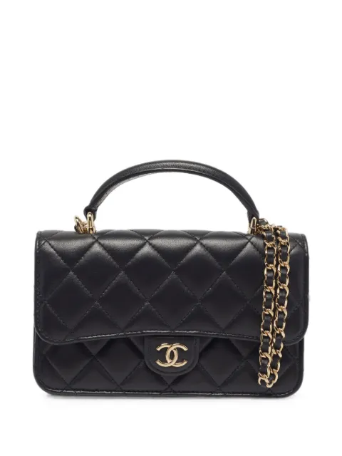 CHANEL Pre-Owned Classic Flap quilted handbag Black 1392522