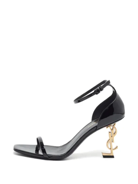 Saint Laurent Pre-Owned Opyum monogram sandals Black 1386106
